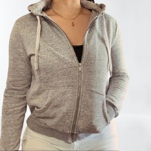 ★ H&M SOFT GREY ZIP UP JACKET